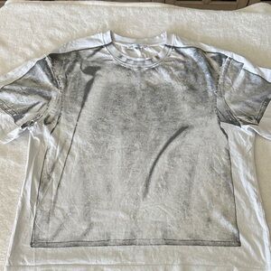 Zara Gray Graphic T-Shirt